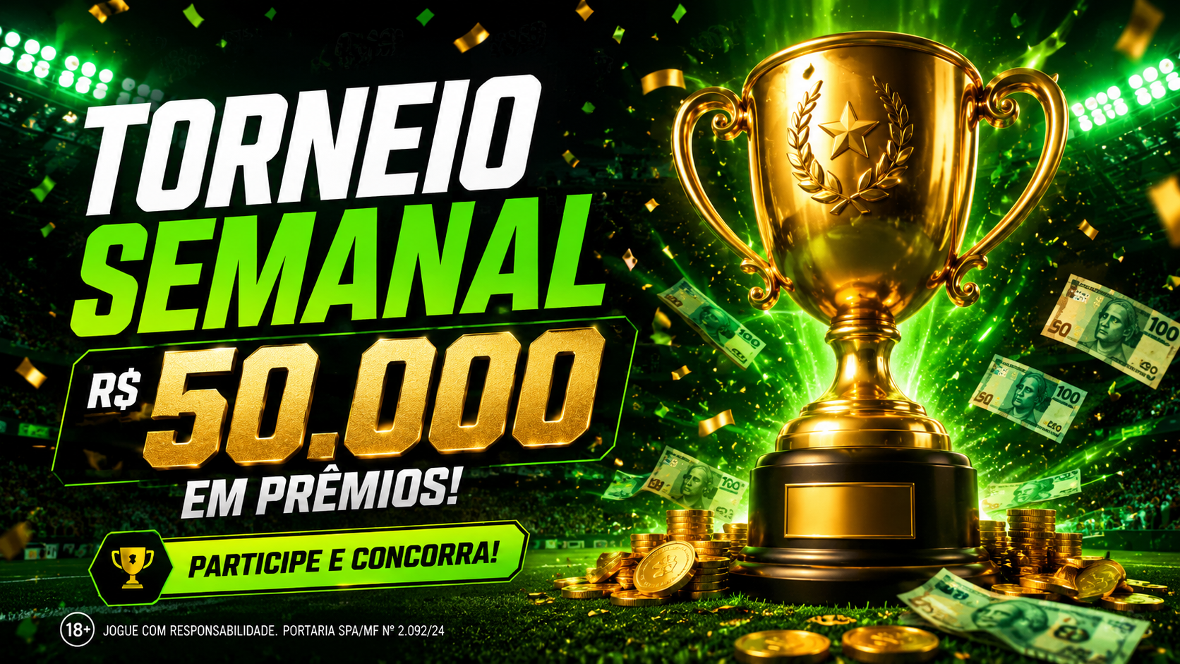 Torneio de Slots - R$ 50.000